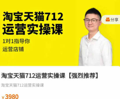 淘宝天猫运营实操课，市场分析、定位、定价、引流、产品策划，爆品打造