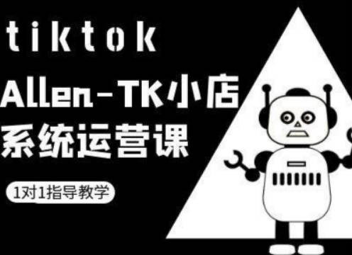 TK小店系统运营课-tiktok跨境电商教程